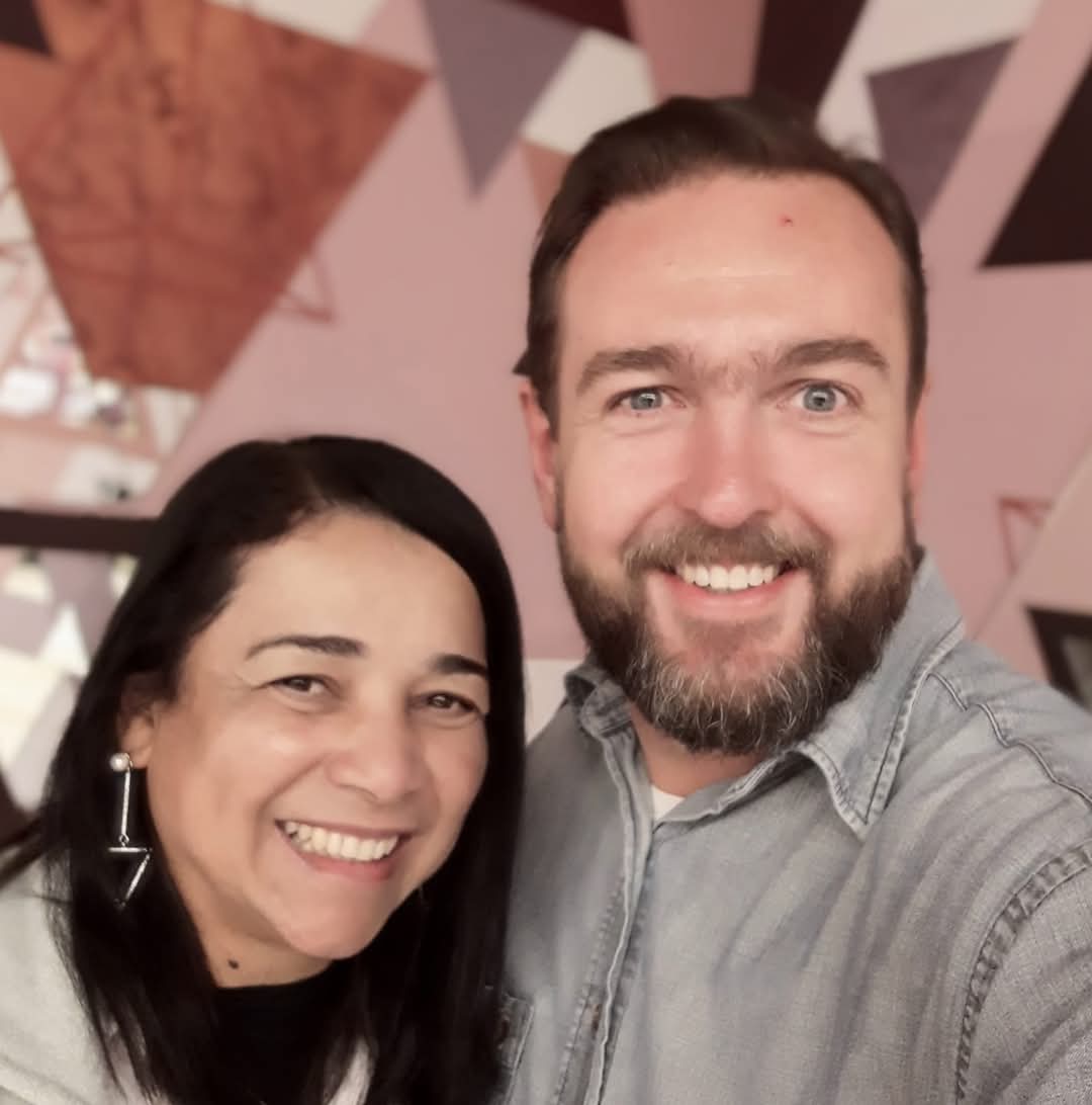 Foto de Auzenir e Wilson, aluno da Rota da Riqueza